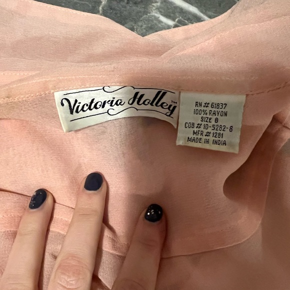 Vintage pink shirt - Picture 3 of 4